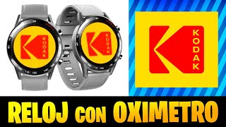 ★★★Smartwatch con Oximetro Termometro FitWatch Kodak Seren FT3R 😀⌚🌟 [upl. by Aznecniv]