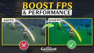 How to Fix Lag in Genshin Impact on PC  Genshin Impact Lagging and FPS drops  Boost FPS in Genshin [upl. by Leira]