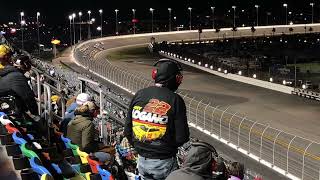 Austin hill wins myatt snider flip at Daytona from grandstands [upl. by Yelich322]