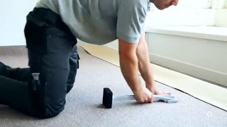 How to Fit Carpet without Underlay [upl. by Doner]