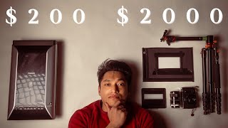 200 vs 2000 Film Scanner  CanoScan 9000F ii vs Fujifilm XT3 [upl. by Aipotu667]