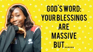 Gods word Your Blessings Are Massivechristianvideosgodswordforyoutodaypropheticwordjesus [upl. by Gnous]