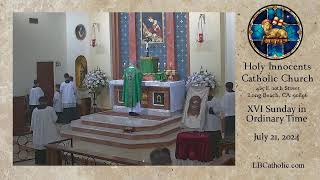 Holy Innocents Catholic Church Long Beach Live Stream [upl. by Novick]