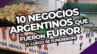 10 NEGOCIOS que fueron FUROR y después SE FUNDIERON  PERDÓN CENTENNIALS [upl. by Wycoff]