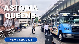 New York City Walking Tour  Astoria Queens  August 2023 [upl. by Anya205]