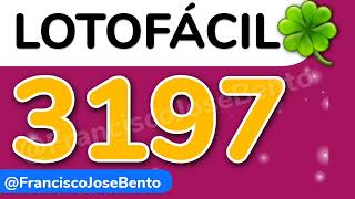 Resultado da Lotofácil de hoje concurso 3197 Concurso 3197 17092024  Infoclica [upl. by Devon]