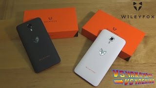 Wileyfox Swift белый и черный Распаковка [upl. by Searby]