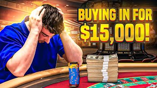 INSANE HIGH LIMIT BLACKJACK LIVE SESSION [upl. by Clayberg494]