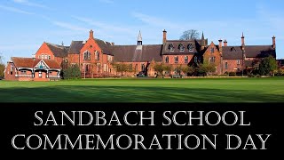 Sandbach School Commemoration Day 2021 [upl. by Telfer]