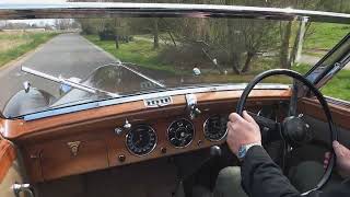 1939 Lagonda V12 DHC Historic Story [upl. by Atolrac]