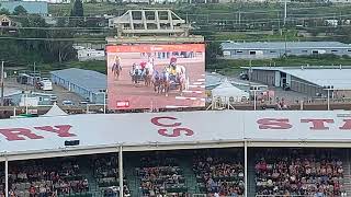 Calgary Stampede 2024 Chuckwagon Race 6  COWBOYS RANGELAND DERBY CHUCKWAGON RACES [upl. by Akinat]