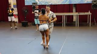 KikeampNahir  Bachata New Combinations workshop  HSSF 2018 [upl. by Monarski605]