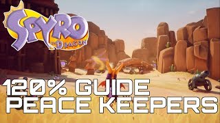 Spyro The Dragon Reignited 120 Guide MISTY BOG ALL GEMS EGGS DRAGONS [upl. by Phelgon]