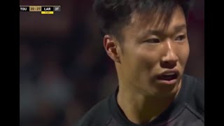 Le coup de pied quotmagiquequot de Naoto Saito face à La Rochelle  2024 [upl. by Marji]