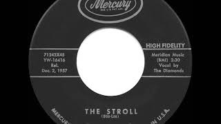 1958 HITS ARCHIVE The Stroll  Diamonds a 1 record [upl. by Zetta474]