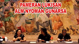 PAMERAN LUKISAN ALM I NYOMAN GUNARSA TVne Bali [upl. by Anial]