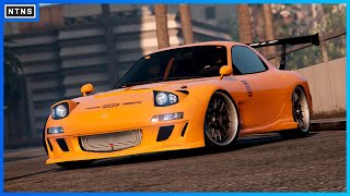 GTA V  RX7  ZR350 Drift SETUP Full Build Tune and Drifting Tips [upl. by Enid790]