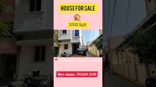 ✨1000 Sqft  🏠 HOUSE FOR SALE IN Ambattur near Ayyappakam [upl. by Aihsena431]