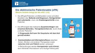 Die elektronische Patientenakte ePA Funktionen Vorteile und Probleme [upl. by Donavon]