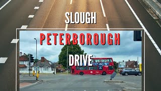 Slough  Peterborough England Drive  M4M25M1A421A1 June 2024 [upl. by Rutledge]