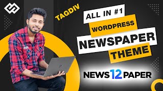 Make any News Blog Magazine Website by Newspaper Theme by TagdivCom  All In One Wordpress Theme [upl. by Hezekiah]