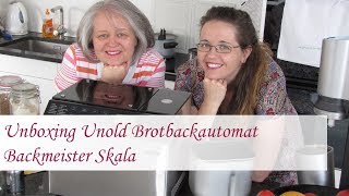 Unboxing Unold Brotbackautomat Backmeister Skala [upl. by Adnirem]