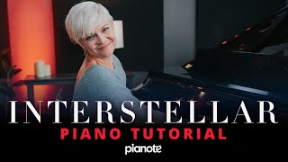 How to play Interstellars quotCornfield Chasequot by Hans Zimmer 🎹✨ Beginner Piano Tutorial [upl. by Odnala]