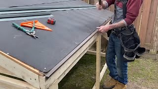 How To Install Drip Edge On A Roof [upl. by Assenay]