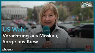 Reaktionen aus Russland und der Ukraine auf die USWahl am 061124 [upl. by Bridgette781]