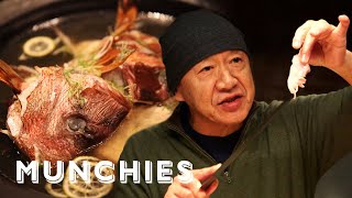 How 3 Michelin Star Sushi Legend Masa Cooks at Home [upl. by Nahpos]