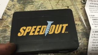 Using Speedout Stripped Screw Removal Tool [upl. by Mathian224]