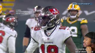 Bucs V Packers Conference Reaction  PLAYOFFS  NFL 2020 Season [upl. by Gordie]