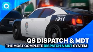 QBESX Quasar Dispatch and MDT 20  The most complete FiveM system [upl. by Kachine]