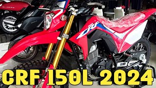 HONDA CRF 150 L 2024 EXTREME RED [upl. by Pooi]