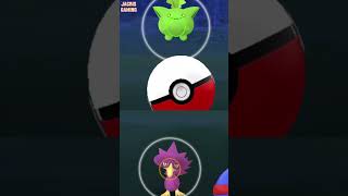 Triple Shiny  Pokemon Go 2024 pokemon shinypokemon pokemongo [upl. by Eidissac]