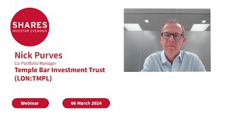 Temple Bar Investment Trust LONTMPL Nick Purves CoPortfolio Manager [upl. by Sukramed680]