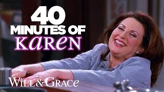 40 Minutes of Karen Walker the icon the legend the moment  Will amp Grace [upl. by Marienthal]