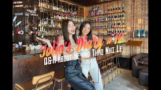 Jolies Diary 12 QampA with me and Thao Nhi Le  Jolie Nguyen [upl. by Ynatsed]