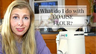 WHAT TO DO WITH COARSE GROUND FLOUR  recipes with coarse flour  bake with coarsely ground flour [upl. by Rakel]