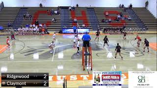 2024 Varsity Volleyball Claymont vs Ridgewood [upl. by Ney]