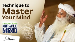 Master Your Mind with this Technique  Miracle of Mind  Sadhguru [upl. by Ortrude464]