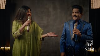 Not everyone gets it  Alka Yagnik and Udit Narayan  CRED [upl. by Sirak730]