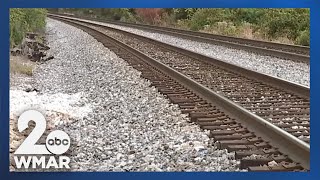 Two ATV riders hit by train in Baltimore County [upl. by Lothar790]