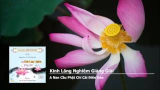 Kinh Lăng Nghiêm giảng giải  A Nan Cầu Phật Chỉ Cái Điên Đảo [upl. by Talmud]