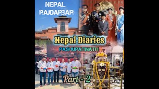 Pashupatinath Temple  Narayanhati Rajdarbar  Nepal Diaries Part  2 [upl. by Rebor]