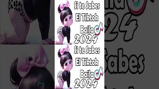 SI TE SABES EL TIKTOK BAILA  2024 💌 [upl. by Olimac573]