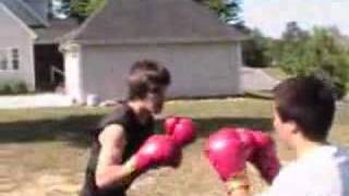 Backyard Boxing Championship Fight [upl. by Sumetra]