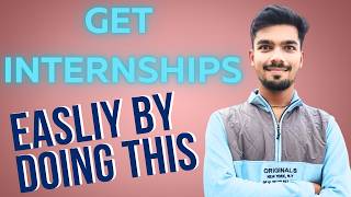 Get Internships Easily by doing this  Upskill yourself for Free  Free Courses 2024  Shubham Shah [upl. by Marlow]