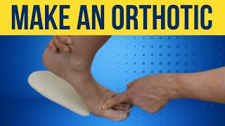 Reduce Big Toe Pain with a Home Made Orthotic [upl. by Gagliano]