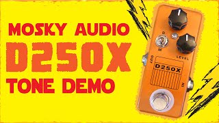 Dr Madtone  MOSKY Audio  D250X Preamp DOD 250 Clone amp MXR Distortion Clone [upl. by Stag601]